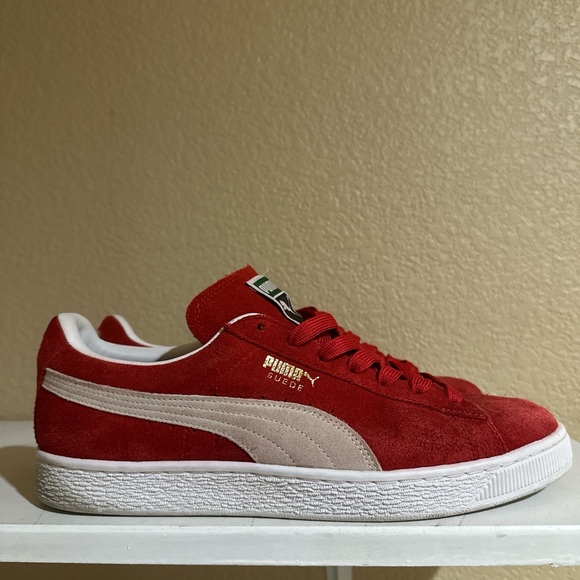 Men’s Red Puma tennis Shoes - Picture 8 of 9